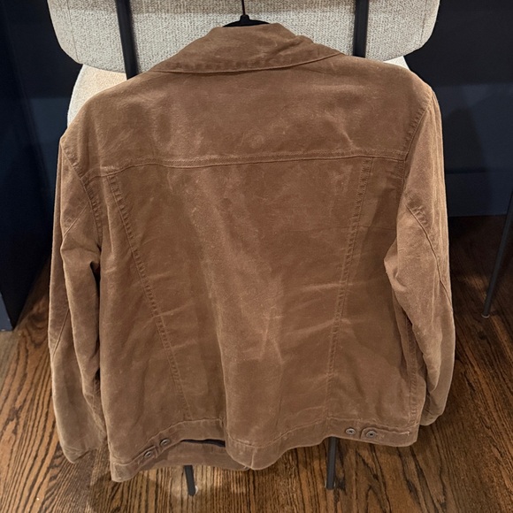 Flint & Tinder Waxed Canvas Trucker Jacket SZL - Picture 4 of 4